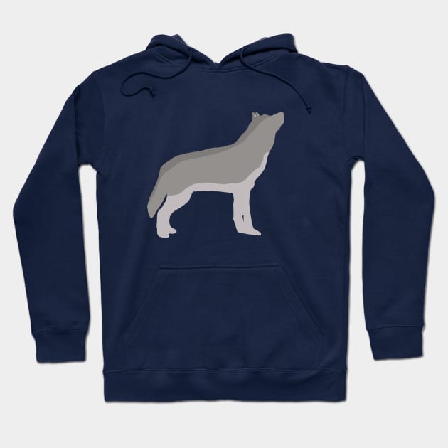 Wolf Hoodie by MuskegonDesigns